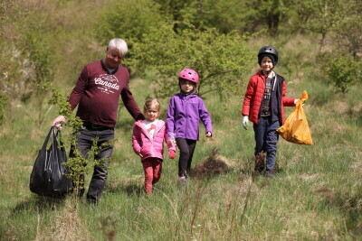 Mieszkańcy posprzątali tereny zielone na Ujeścisku.