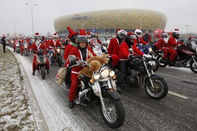 Mikołaje na Motocyklach