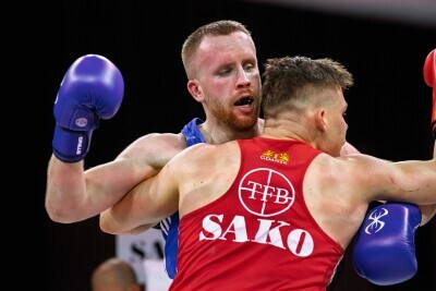 Walki finałowe pucharu Mistrzostw Polski w boksie.