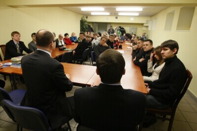 Młodzież z ukraińskiego Krzemieńczuka