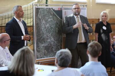 Moderowane warsztaty dla mieszkańców.