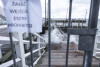 Molo w Brzeźnie zamknięte z powodu sztormu