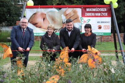 Motylowy ogrod i Dzień Mukowiscydozy