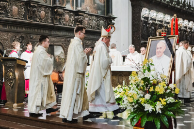 Msza św. dziękczynna za zmarłego papieża Franciszka