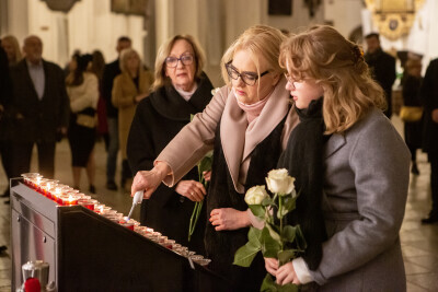 Msza Swięta w rocznicę urodzin Prezydenta Adamowicza