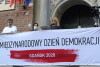 Na przedprożu Ratusza Głównego Miasta odbył się Wiec Demokracji