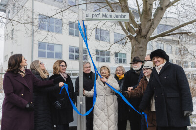 Nadanie imienia ul. prof. Marii Janion