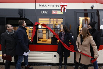 Nadanie patronatu gdańskiemu tramwajowi  imienia Zdzisława Kieturakisa