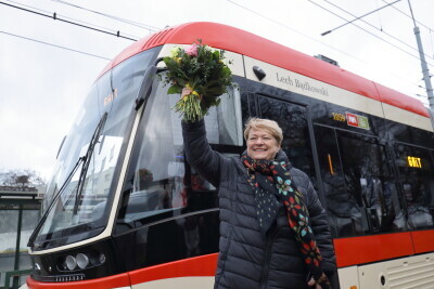  Nadanie tramwajowi imienia Lecha Bądkowskiego