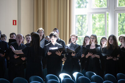 Uroczyste posiedzenie senatu Akademii Muzycznej w Gdańsku