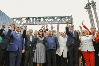 Narodziny Solidarności. Uroczyste otwarcie Bramy nr 2