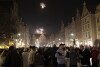 Noc Sylwestrowa zabawa gdańszczan i turystów na Głównym Mieście