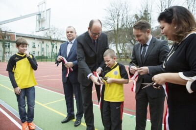 Nowe boisko przy SP 45