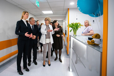 Nowe oddziały w szpitalu dziecięcym na Polankach