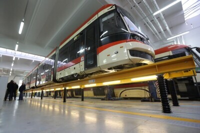 Nowe wyposażenie w zajezdni tramwajowej ZKM Wrzeszcz 