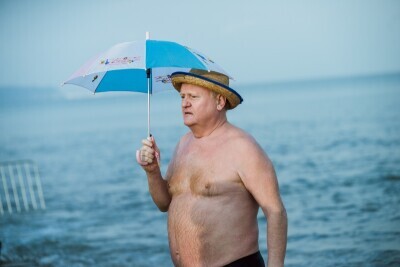 Noworoczna kąpiel morsów