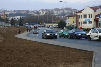 Nowy prawoskręt na ul. Piekarniczej