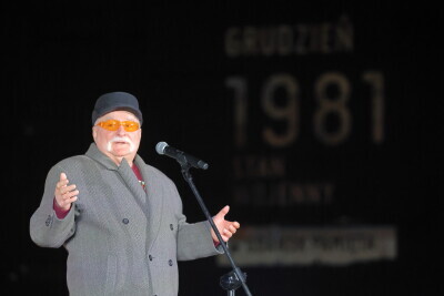 OCHODY 40 ROCZNICY WPROWADZENIA STANU WOJENNEGO W POLSCE.