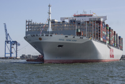 OOCL Hong Kong w Gdańsku