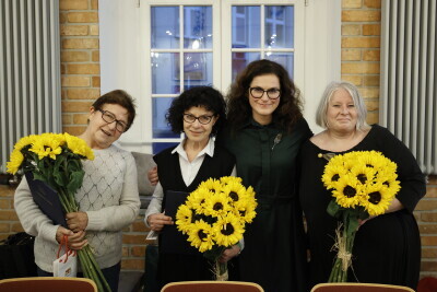 Obrady Rady Kultury Gdańskiej z udziałem prezydent Gdańska Aleksandry Dulkiewicz.