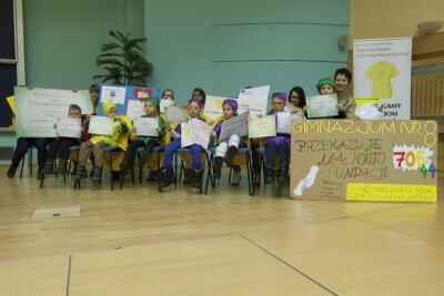 Od przedszkolaka do żaka - każdy pomaga pokonać raka