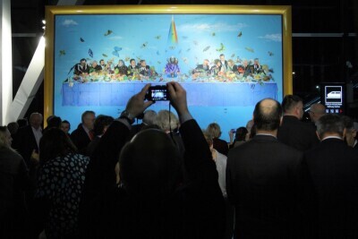 Odsłonięcie Obrazu Macieja Świeszewskiego 