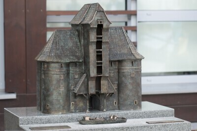 Odsłonięcie makiety Żurawia Gdańskiego