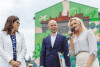 Odsłonięcie muralu z okazji 15-lecia InvestGda