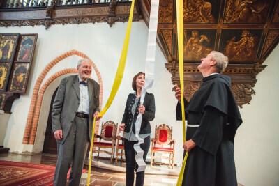 Odsłonięcie odnowionych organów w kościele Świętej Trójcy