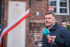 Odsłonięcie odnowionych tablic upamiętniających obrońców Poczty Polskiej 