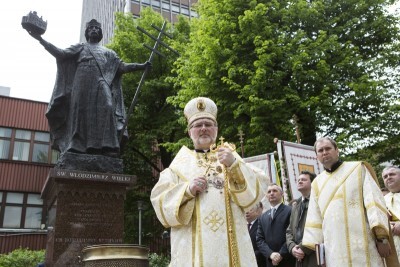 Odsłonięcie pomnika Św. Włodzimierza