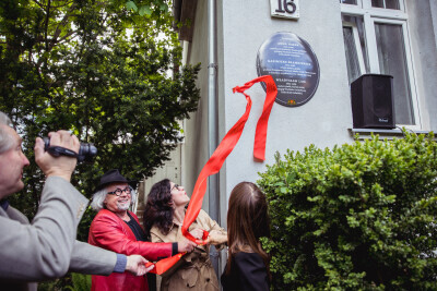 Odsłonięcie tablic upamiętniających Oliwskich artystów