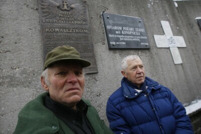 Odsłonięcie tablicy poświęconej braciom Kowalczykom