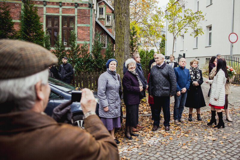 Zdjęcie Odsłonięcie tablicy upamiętniającej honorową obywatelkę Gdańska 2
