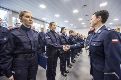 Odznaczenia i Ślubowanie w Policji