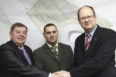 Ogłoszenie wykonawcy stadionu na Letnicy