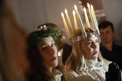 Orszak św. Łucji w Gdańsku