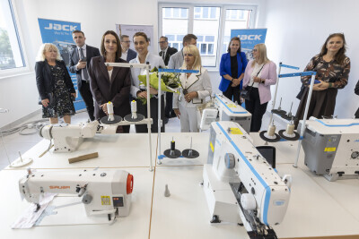 Otwarcie Branżowego Centrum Umiejętności dla Przemysłu Mody w Gdańsku