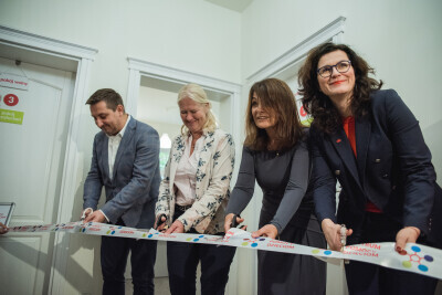 Otwarcie Centrum Pomocy Dzieciom