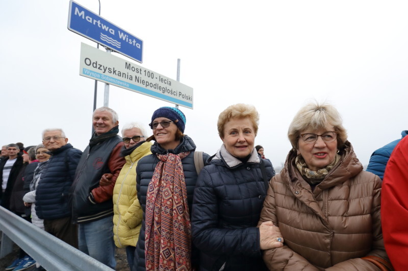 Zdjęcie Otwarcie Mostu 100-Lecia Odzyskania Niepodległości 1