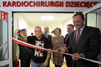Otwarcie Oddziału Kardiochirurgii Dziecięcej im. Wielkiej Orkiestry Świątecznej Pomocy
