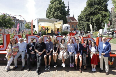 Otwarcie Święta Równości na Skwerze Heweliusza.