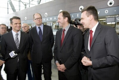 Otwarcie Terminala 2 - konferencja prasowa