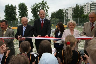 Otwarcie boiska SP 89