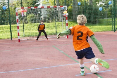 Otwarcie boiska przy SP 60