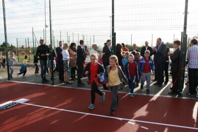 Otwarcie boiska przy ZKPiG nr 6
