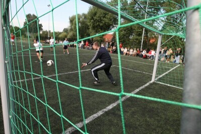 Otwarcie boiska przy ZSBO