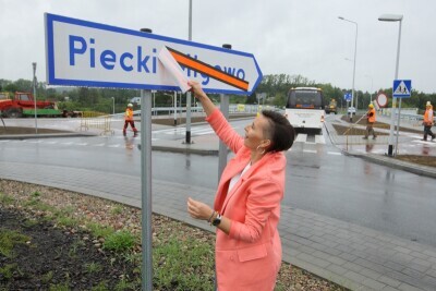 Otwarcie dojazdu do PKM Jasień