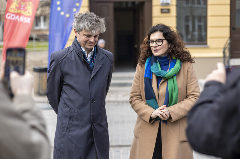 Zdjęcie Otwarcie kamienicy Łąkowa 20 16