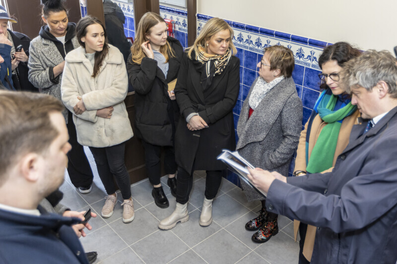 Zdjęcie Otwarcie kamienicy Łąkowa 20 19
